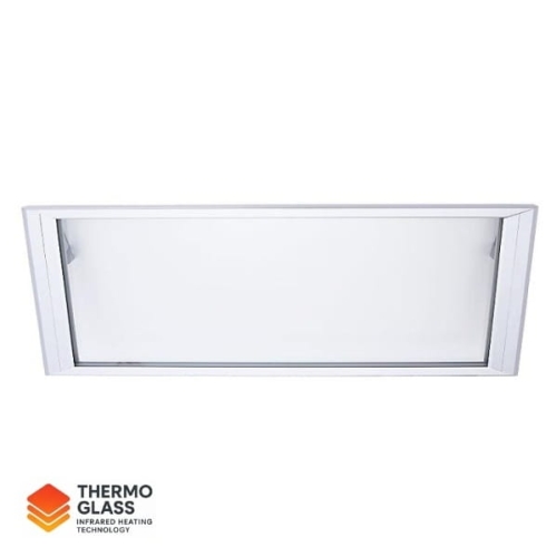 ILMIT TG  850W szklany panel grzewczy na podczerwień, grzejnik promiennikowy (ścienno-sufitowy), przezroczysty