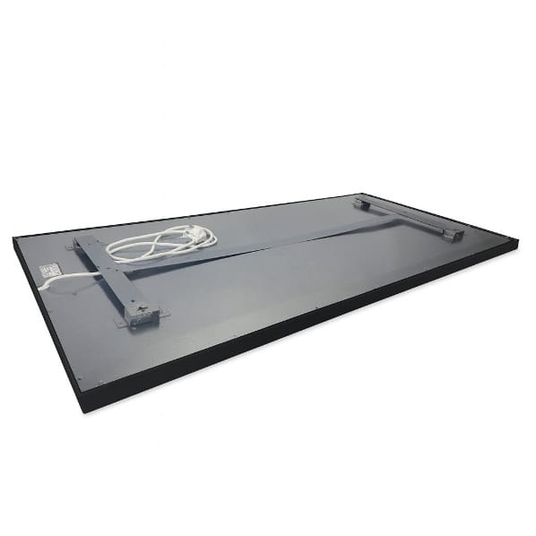 IPP Classic 650W Quartz-B panel grzewczy na podczerwień, grzejnik promiennikowy (sufitowo - ścienny) - czarny