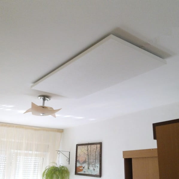 IPP ECO-U  Quartz panel grzewczy na podczerwień, grzejnik promiennikowy (sufitowy), Infra Light