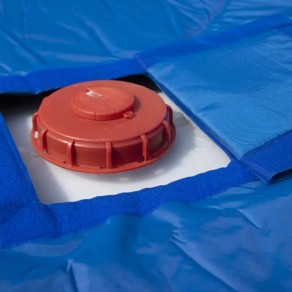 TTR Płaszcz grzewczy, mata grzewcza do zbiorników IBC o pojemności 1000l (1700W) + termostat z sondą zewnętrzną RIMETEK