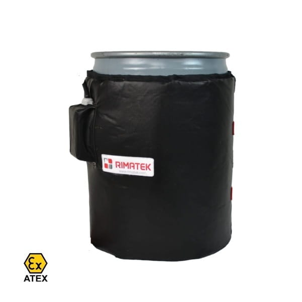 TTR Płaszcz grzewczy, mata grzewcza do beczek o średnicy 48/56 cm (880W) do stref Ex (Atex II 3G) RIMATEK