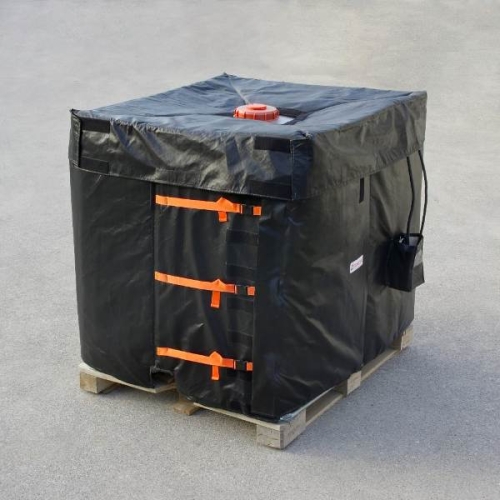 Płaszcz grzewczy, mata grzewcza do zbiorników IBC (1100W, 30°C, ATEX) o pojemności 1000l, do stref Ex, Rimatek