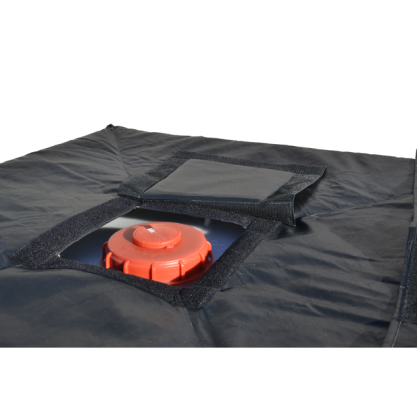 Płaszcz grzewczy, mata grzewcza do zbiorników IBC (2400W, 80°C, ATEX) o pojemności 1000l, do stref Ex, Rimatek