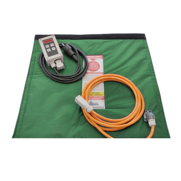 KEH koc grzewczy, przenośna mata grzewcza 1140W (500 x 50 cm), z termostatem (0-90ºC)