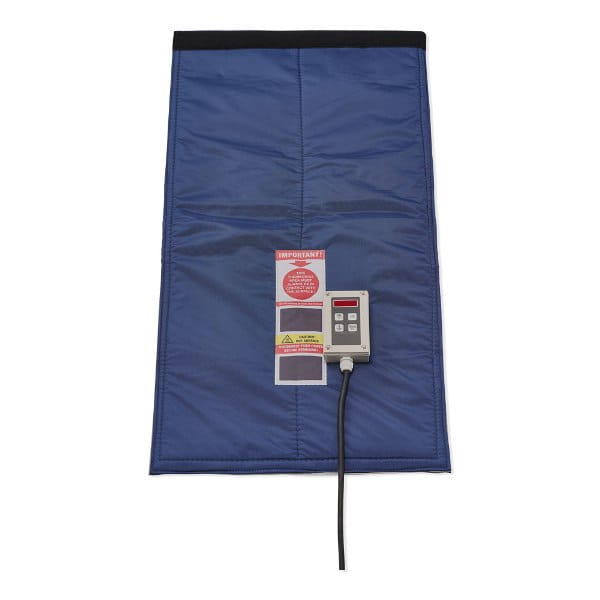 KEH koc grzewczy, przenośna mata grzewcza 450W (120 x 80 cm), z termostatem (0-90ºC)