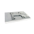 IPP ECO-U 150W Quartz panel grzewczy na podczerwień, grzejnik promiennikowy (sufitowy) INFRA LIGHT