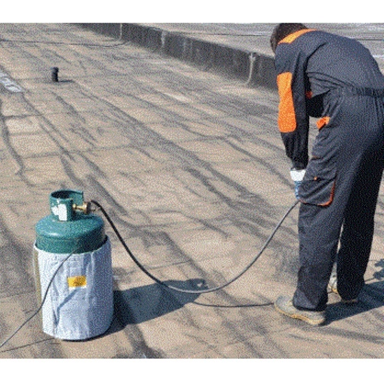 Płaszcz grzewczy, mata grzewcza do butli gazowych LPG (620W, ATEX)  RIMATEK