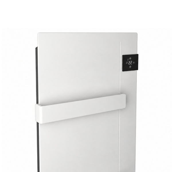 ONSEN grzejnik hybrydowy do łazienki 750W (konwektor z panelem na podczerwień), biały