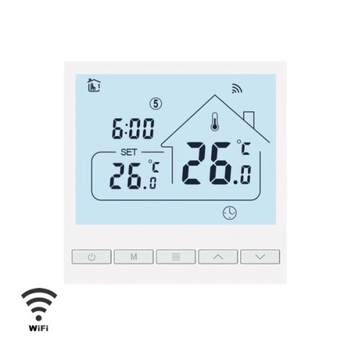 Therm47 WiFi Programowalny termostat, regulator temperatury (sterownie przez internet), Infra Light