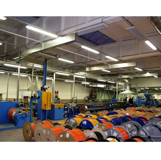 Przemysłowe panele grzewcze na podczerwień Ecosun S+  - ogrzewanie hal produkcyjnych, magazynów